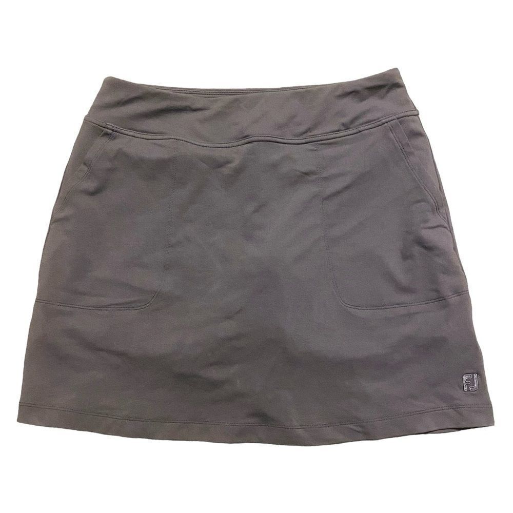 FootJoy Wm’s Sz Small Gray Performance Golf Tennis Comfort Knit Skort